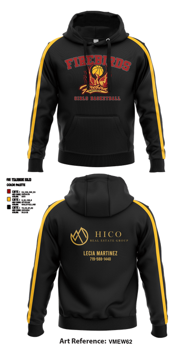 Falcon Middle School Basketball 65038956 Hoodie -11