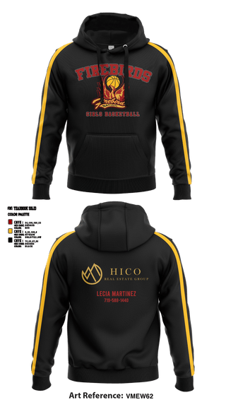 Falcon Middle School Basketball 65038956 Hoodie -12