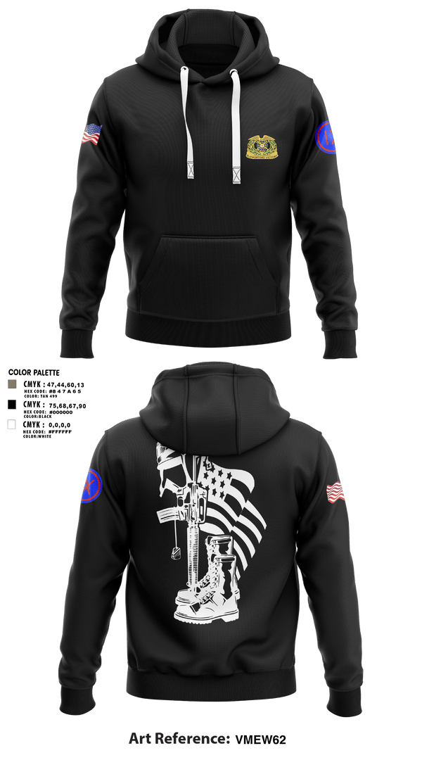 Hoodie, 962D QUARTERMASTER COMPANY (MORTUARY AFFAIRS), Army, Teamtime, Team time, sublimation, custom sports apparel, team uniforms, spirit wear, spiritwear, sports uniforms, custom shirts, team store, custom team store, fundraiser sports, apparel fundraiser