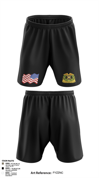 Athletic Shorts With Pockets, 962D QUARTERMASTER COMPANY (MORTUARY AFFAIRS), Army, Teamtime, Team time, sublimation, custom sports apparel, team uniforms, spirit wear, spiritwear, sports uniforms, custom shirts, team store, custom team store, fundraiser sports, apparel fundraiser