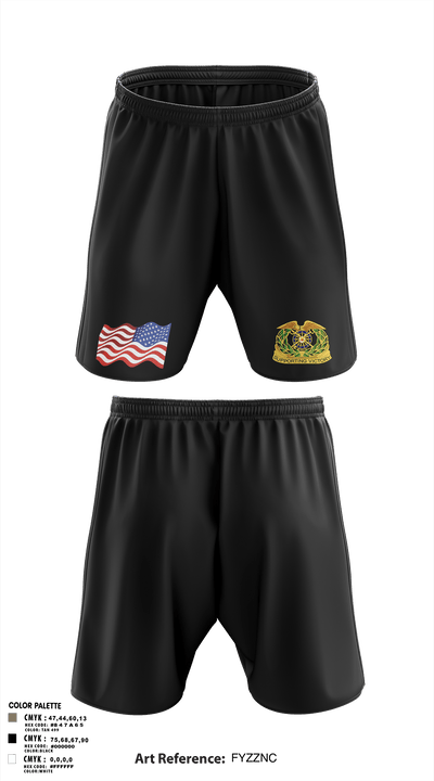 962D QUARTERMASTER COMPANY (MORTUARY AFFAIRS) 48662806 Athletic Shorts With Pockets - 3