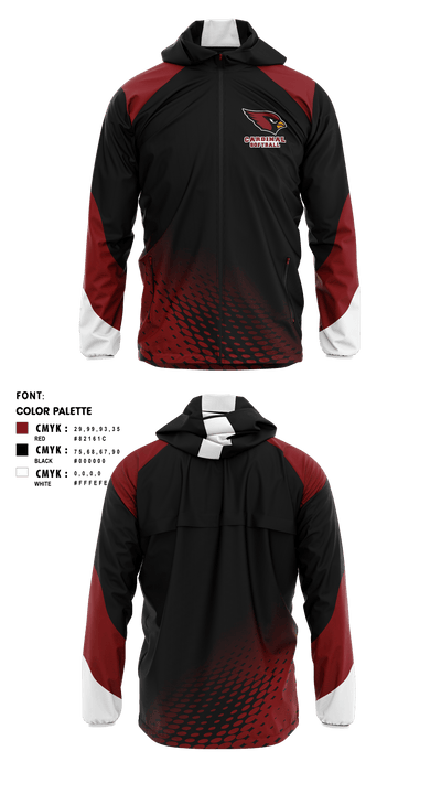 Cardinals Rocket Softball 57412364 Windbreaker - 3