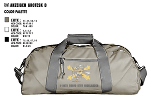 Duffle Bag, Bravo 1-119th FA, , Teamtime, Team time, sublimation, custom sports apparel, team uniforms, spirit wear, spiritwear, sports uniforms, custom shirts, team store, custom team store, fundraiser sports, apparel fundraiser