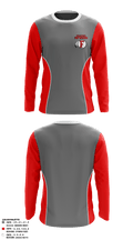 Fallbrook Pop Warner Football League 2743978 Long Sleeve Performance Shirt - 1