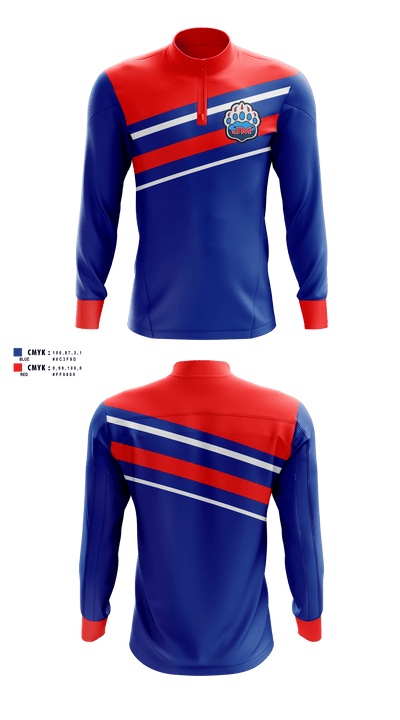 John Marshall Soccer 33302892 Quarter Zip Jacket - 4
