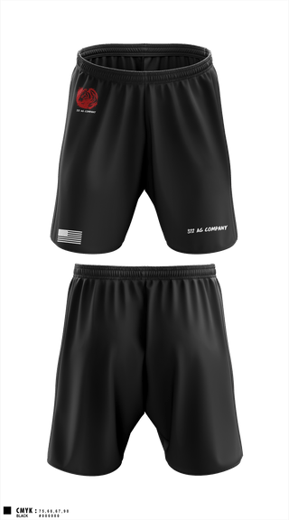 Athletic Shorts With Pockets, 312 AG Company, Army, Teamtime, Team time, sublimation, custom sports apparel, team uniforms, spirit wear, spiritwear, sports uniforms, custom shirts, team store, custom team store, fundraiser sports, apparel fundraiser