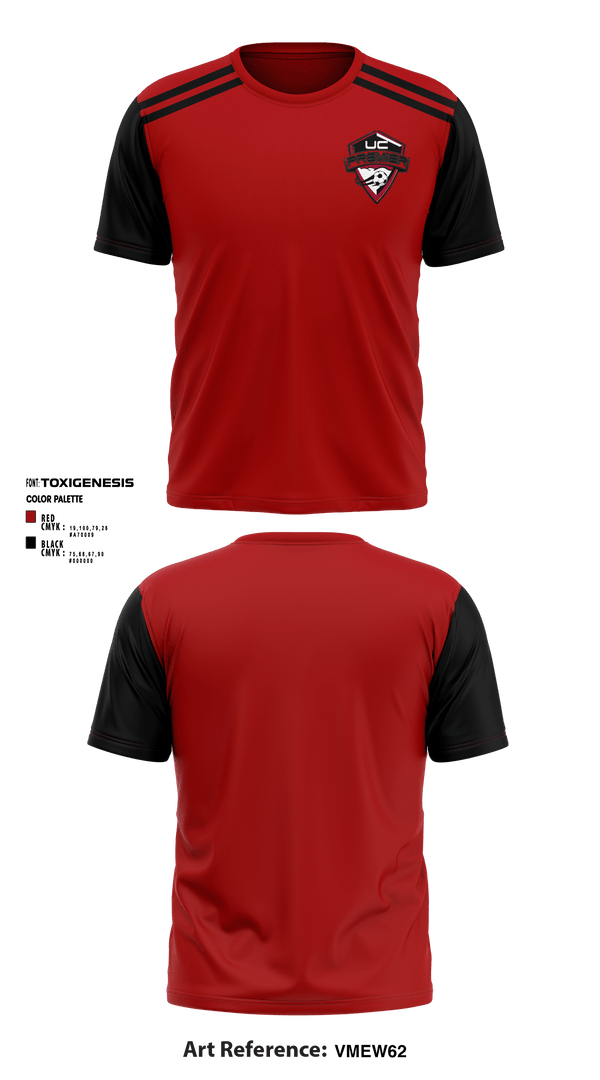 Short Sleeve Performance Shirt, UC PREMIER, Men's Soccer, Teamtime, Team time, sublimation, custom sports apparel, team uniforms, spirit wear, spiritwear, sports uniforms, custom shirts, team store, custom team store, fundraiser sports, apparel fundraiser