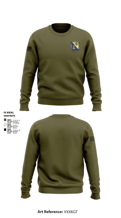 329th Chemical Co 53205037 Crew Neck Sweatshirt - 2