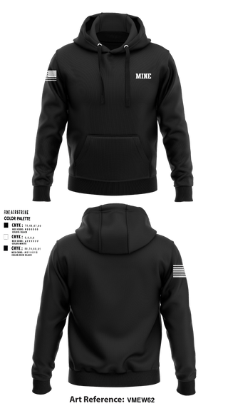 Hoodie, mine, Army, Teamtime, Team time, sublimation, custom sports apparel, team uniforms, spirit wear, spiritwear, sports uniforms, custom shirts, team store, custom team store, fundraiser sports, apparel fundraiser