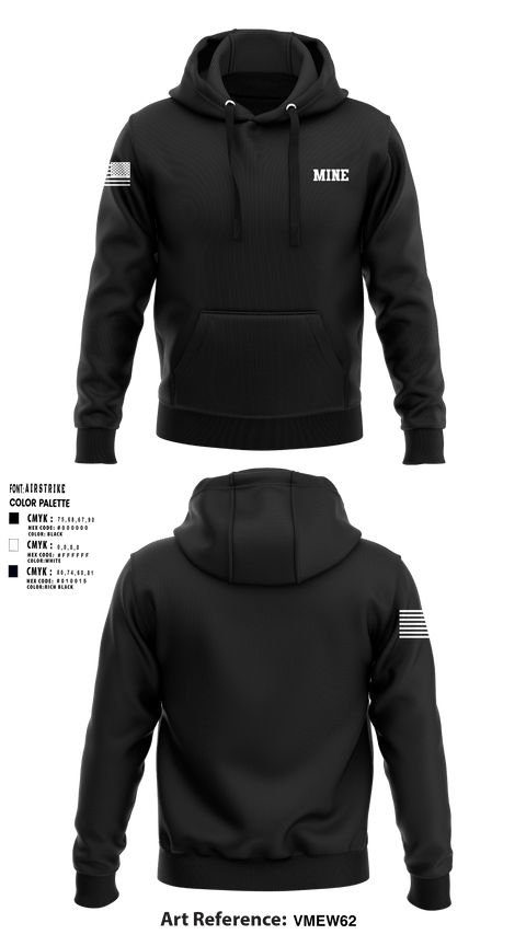 Hoodie, mine, Army, Teamtime, Team time, sublimation, custom sports apparel, team uniforms, spirit wear, spiritwear, sports uniforms, custom shirts, team store, custom team store, fundraiser sports, apparel fundraiser