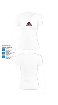 Big Bear High School Volleyball 51513520 Women's Short Sleeve V-neck Shirt - 18