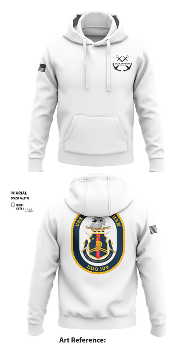 Jason Dunham Deck Division 54817765 Hoodie - 3