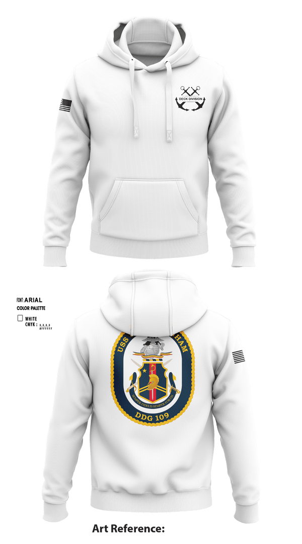 Hoodie, Jason Dunham Deck Division, Navy, Teamtime, Team time, sublimation, custom sports apparel, team uniforms, spirit wear, spiritwear, sports uniforms, custom shirts, team store, custom team store, fundraiser sports, apparel fundraiser