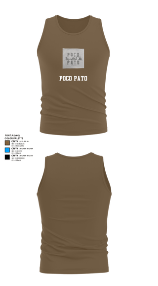 Tank Top, Poco Pato, , Teamtime, Team time, sublimation, custom sports apparel, team uniforms, spirit wear, spiritwear, sports uniforms, custom shirts, team store, custom team store, fundraiser sports, apparel fundraiser