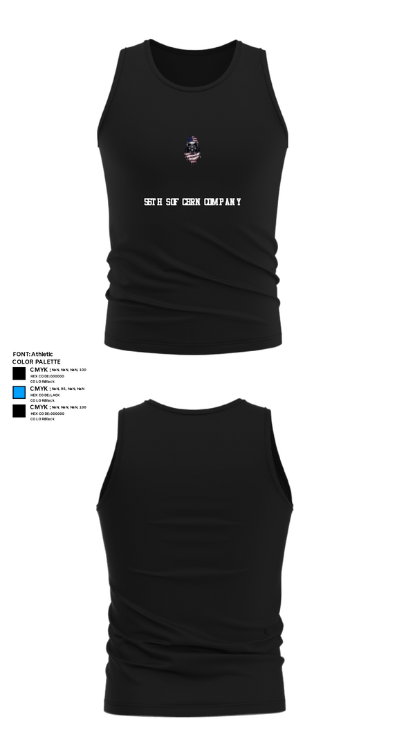 Tank Top, 56th SOF CBRN Company, Army, Teamtime, Team time, sublimation, custom sports apparel, team uniforms, spirit wear, spiritwear, sports uniforms, custom shirts, team store, custom team store, fundraiser sports, apparel fundraiser