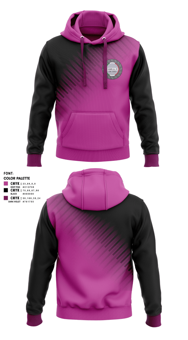 Hoodie, Familia Fc, Men's Soccer, Teamtime, Team time, sublimation, custom sports apparel, team uniforms, spirit wear, spiritwear, sports uniforms, custom shirts, team store, custom team store, fundraiser sports, apparel fundraiser