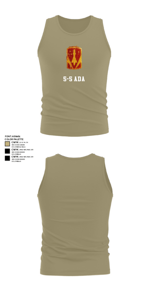 Tank Top, 5-5 ada, Army, Teamtime, Team time, sublimation, custom sports apparel, team uniforms, spirit wear, spiritwear, sports uniforms, custom shirts, team store, custom team store, fundraiser sports, apparel fundraiser