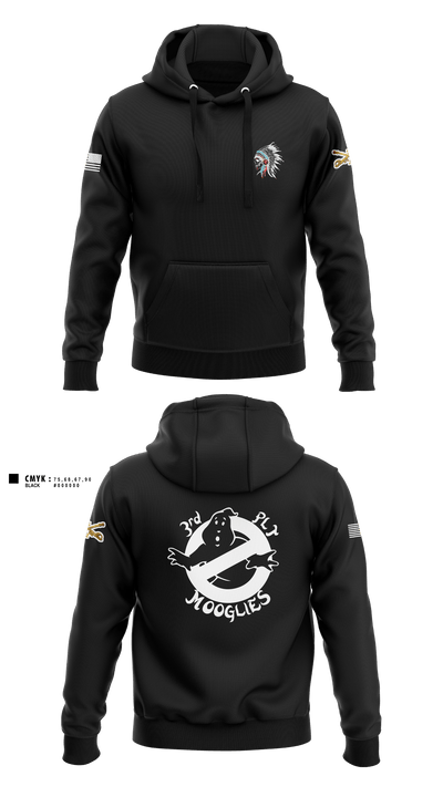 3rd PLT, Alpha Company, 2nd Cavalry 5th regiment 38799730 Hoodie - 4