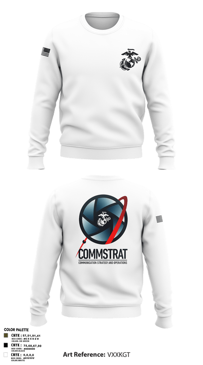 MCRDPI COMMSTRAT 84265949 Crew Neck Sweatshirt - 5