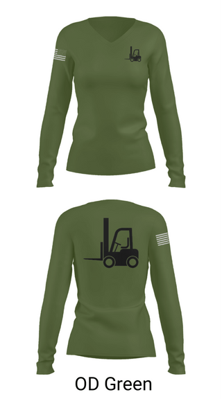 Women's Long Sleeve Vneck Shirt, VT-AASF, National Guard, Teamtime, Team time, sublimation, custom sports apparel, team uniforms, spirit wear, spiritwear, sports uniforms, custom shirts, team store, custom team store, fundraiser sports, apparel fundraiser
