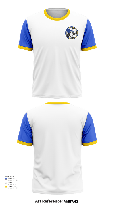 waseca bluejays 96588785 Short Sleeve Performance Shirt - 1