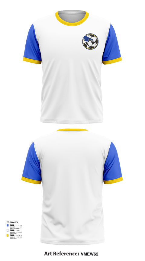 Short Sleeve Performance Shirt, waseca bluejays, Men's Soccer, Teamtime, Team time, sublimation, custom sports apparel, team uniforms, spirit wear, spiritwear, sports uniforms, custom shirts, team store, custom team store, fundraiser sports, apparel fundraiser