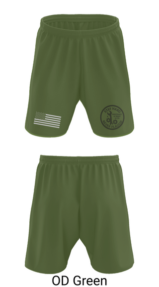 Athletic Shorts With Pockets, H Troop 3/278 ACR, , Teamtime, Team time, sublimation, custom sports apparel, team uniforms, spirit wear, spiritwear, sports uniforms, custom shirts, team store, custom team store, fundraiser sports, apparel fundraiser