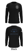 NYPD TARU 76375365 Long Sleeve Performance Shirt - 25