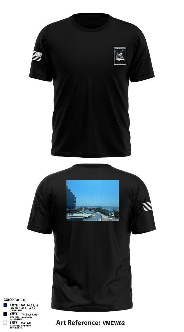 Old School Cotton Feel Shirt, VQ-1, Navy, Teamtime, Team time, sublimation, custom sports apparel, team uniforms, spirit wear, spiritwear, sports uniforms, custom shirts, team store, custom team store, fundraiser sports, apparel fundraiser