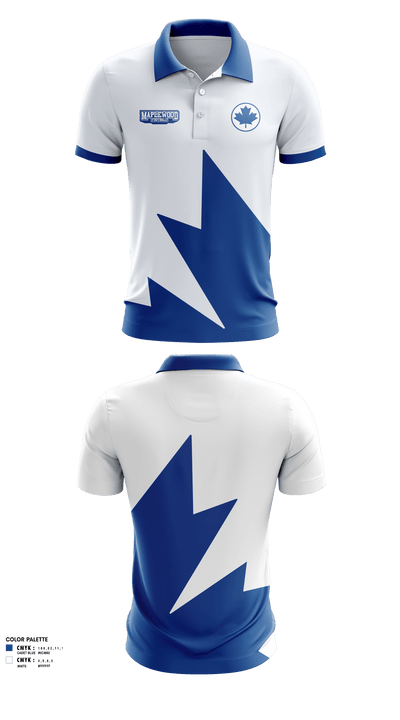 MAPLEWOOD FOOTBALL 88193662 Short Sleeve Performance Polo - 10
