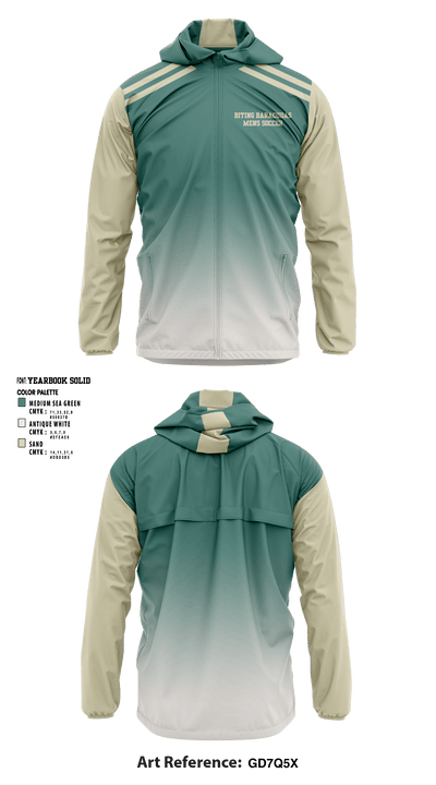 Biting Baracudas 52708179 Windbreaker - 1