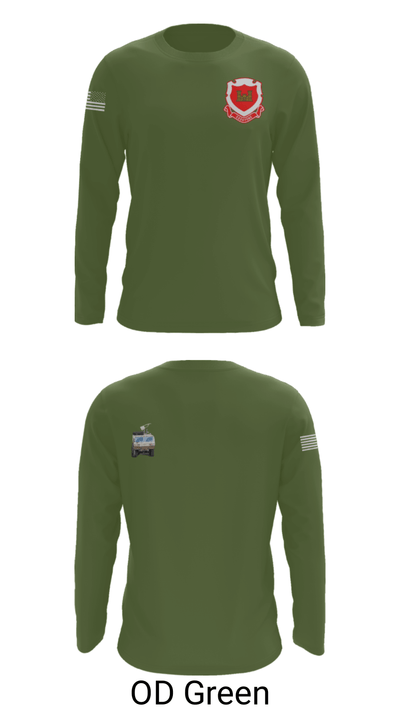 185th Engineer Support Company 57243184 Long Sleeve Performance Shirt - 46