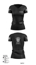 Service Aide 89628697 Women's Short Sleeve V-neck Shirt - 92