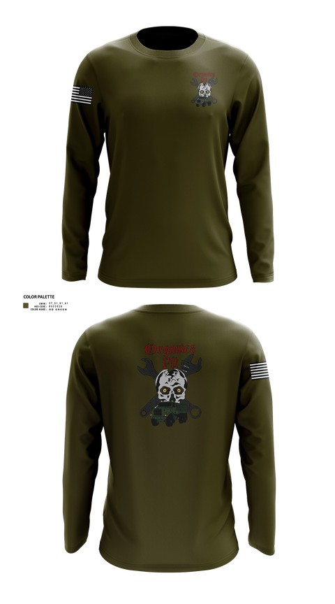 Long Sleeve Performance Shirt, Organics plt, Marines, Teamtime, Team time, sublimation, custom sports apparel, team uniforms, spirit wear, spiritwear, sports uniforms, custom shirts, team store, custom team store, fundraiser sports, apparel fundraiser