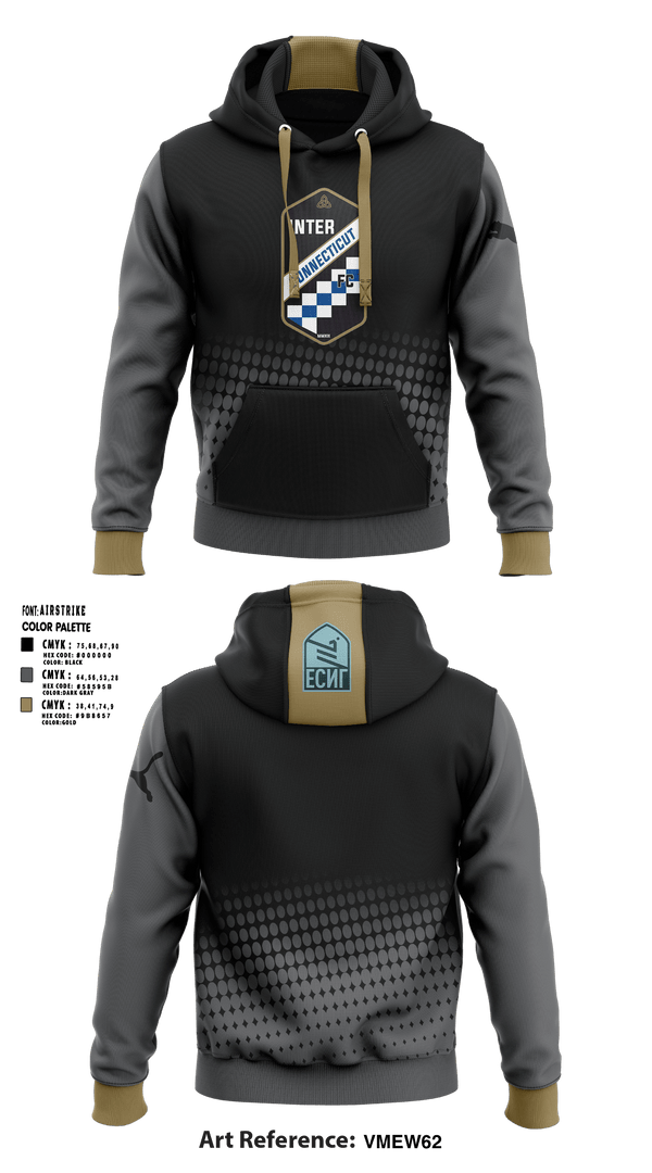 Hoodie, Inter Connecticut, Men's Soccer, Teamtime, Team time, sublimation, custom sports apparel, team uniforms, spirit wear, spiritwear, sports uniforms, custom shirts, team store, custom team store, fundraiser sports, apparel fundraiser