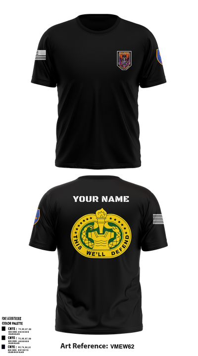 Delta Co, 2-13th AVN REGT_CADRE 68072137 Short Sleeve Performance Shirt - 9