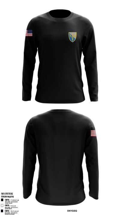 HHC, 201ST E-MIB 52680878 Long Sleeve Performance Shirt - 3