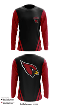 plainfield cardinals 77526201 Long Sleeve Performance Shirt - 1