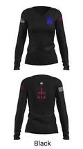 C co 29 BSB 47776352 Women's Long Sleeve V-neck Shirt - 35