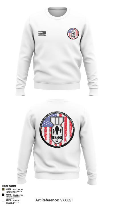 482nd EOD 78922721 Crew Neck Sweatshirt - 2