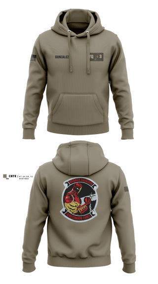 Hoodie, VQ-3 DET TRVS, Navy, Teamtime, Team time, sublimation, custom sports apparel, team uniforms, spirit wear, spiritwear, sports uniforms, custom shirts, team store, custom team store, fundraiser sports, apparel fundraiser