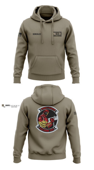 VQ-3 DET TRVS 52792969 Hoodie - 2