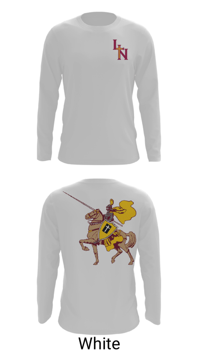 Lutheran North High School Volleyball 45295945 Long Sleeve Performance Shirt - 7