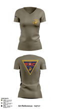 FRC East 24808374 Women's Short Sleeve V-neck Shirt - 1