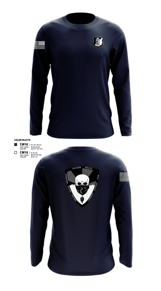Long Sleeve Performance Shirt, Operations Division Midtown: Community Response Team, Police, Teamtime, Team time, sublimation, custom sports apparel, team uniforms, spirit wear, spiritwear, sports uniforms, custom shirts, team store, custom team store, fundraiser sports, apparel fundraiser