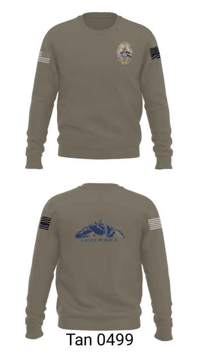 Eagle Police Department 40454733 Crew Neck Sweatshirt - 62