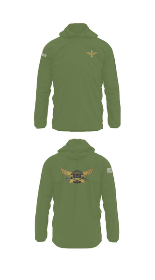Windbreaker, Investigator, Army, Teamtime, Team time, sublimation, custom sports apparel, team uniforms, spirit wear, spiritwear, sports uniforms, custom shirts, team store, custom team store, fundraiser sports, apparel fundraiser
