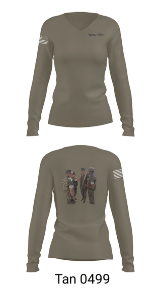 Women's Long Sleeve Vneck Shirt, 11Th MAR REG, Marines, Teamtime, Team time, sublimation, custom sports apparel, team uniforms, spirit wear, spiritwear, sports uniforms, custom shirts, team store, custom team store, fundraiser sports, apparel fundraiser