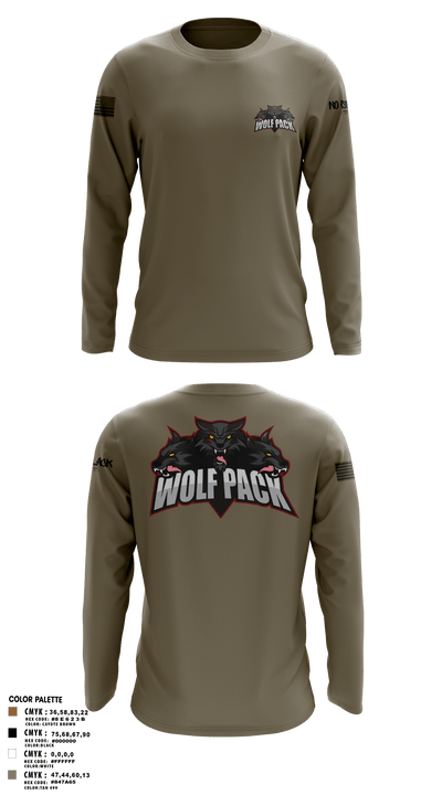 501st BSB 21749910 Long Sleeve Performance Shirt - 4