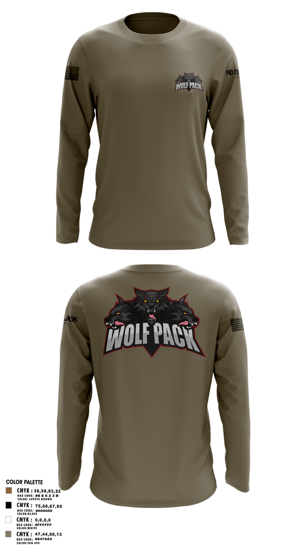 Long Sleeve Performance Shirt, 501st BSB, Army, Teamtime, Team time, sublimation, custom sports apparel, team uniforms, spirit wear, spiritwear, sports uniforms, custom shirts, team store, custom team store, fundraiser sports, apparel fundraiser